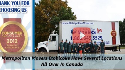 Metropolitan Movers Etobicoke Moving Company