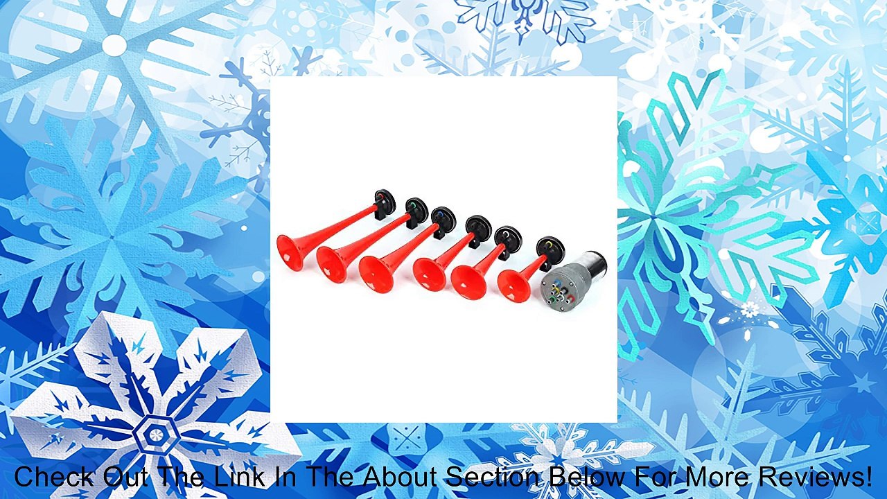 6 in 1 Air Trumpet Horn Kit for Train Car Truck Boat Review