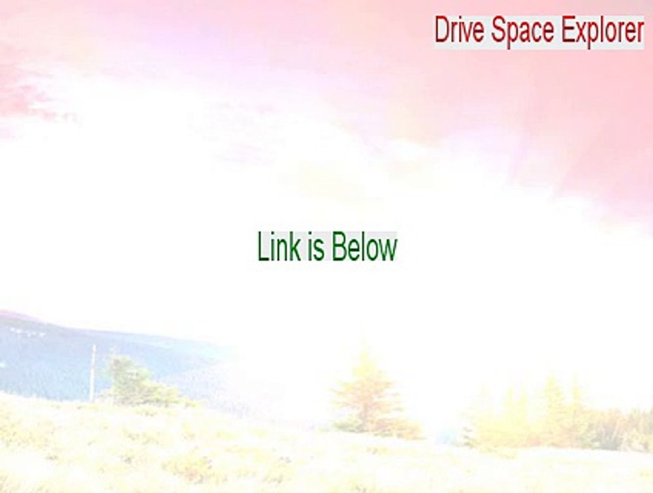 Drive Space Explorer Serial - Download Now
