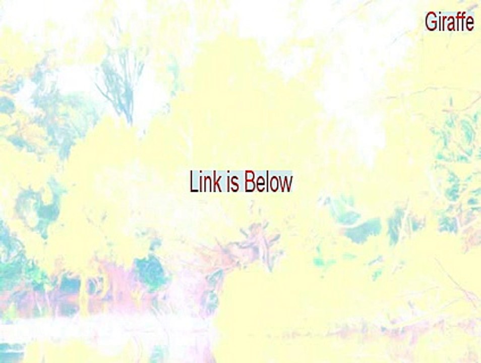 Giraffe Full [Legit Download]