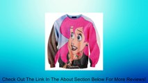 2014 Sweatshirts Punk Women Men Cartoon 3d Hoodies Beaty Girls Galaxy Loose Sweaters Size L Review