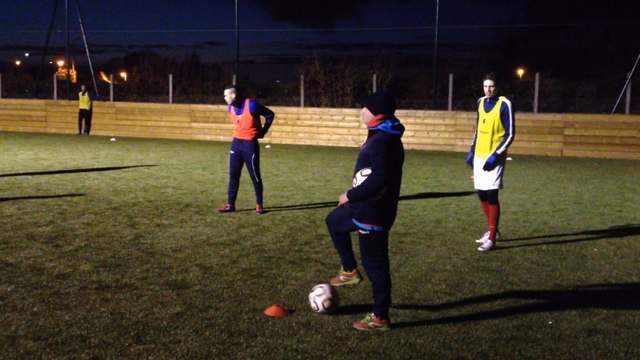 Derniers entraînements des Thoniers