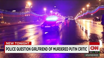 Police question girlfriend of slain Putin critic