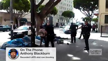 Man behind LAPD shooting video speaks out