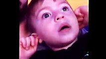 Kid experience firecrackers for the first time