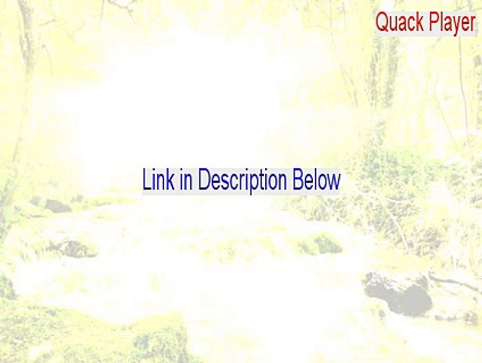 Quack Player Download - Instant Download [2015]