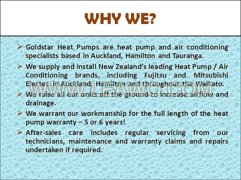 Goldstar Heat Pumps-Leading Heat Pump & Air Conditioning Dealers in New Zealand