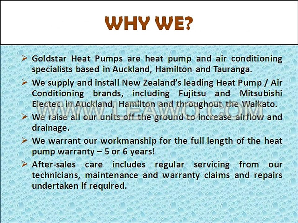 Goldstar Heat Pumps-Leading Heat Pump & Air Conditioning Dealers in New Zealand