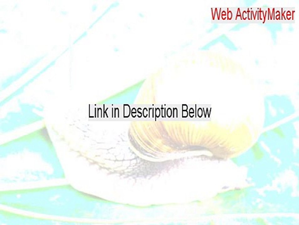 Web ActivityMaker Key Gen [Free Download 2015]