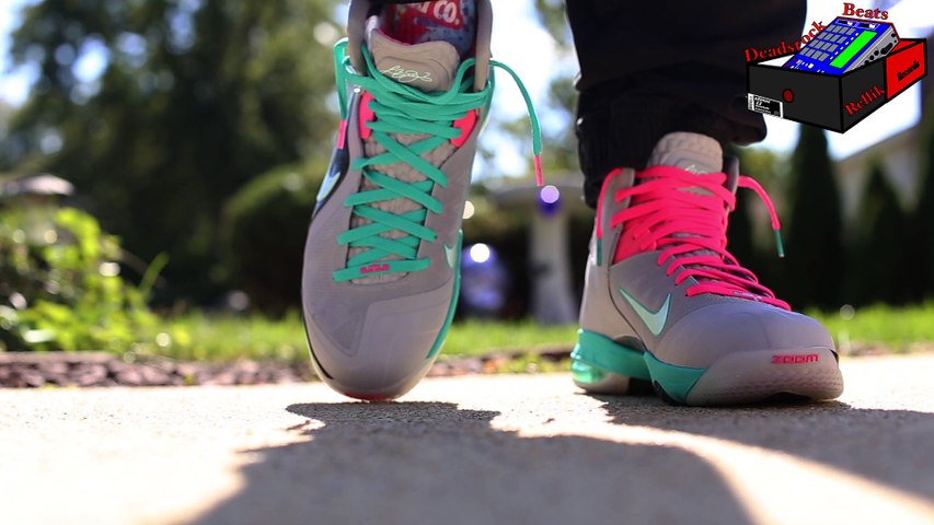 lebron 9 cannon on feet