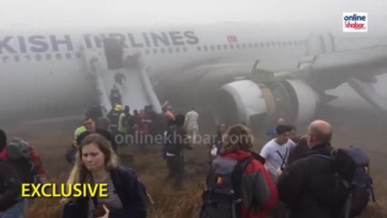 THY Uçağı Pistten Çıktı, 1 Yolcu Yaralı