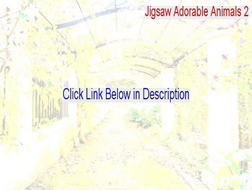 Jigsaw Adorable Animals 2 Serial [super jigsaw adorable animals 2 serial 2015]