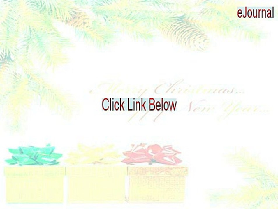 eJournal Download Free (Legit Download 2015)