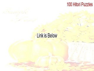 100 Hitori Puzzles Crack (Free Download 2015)