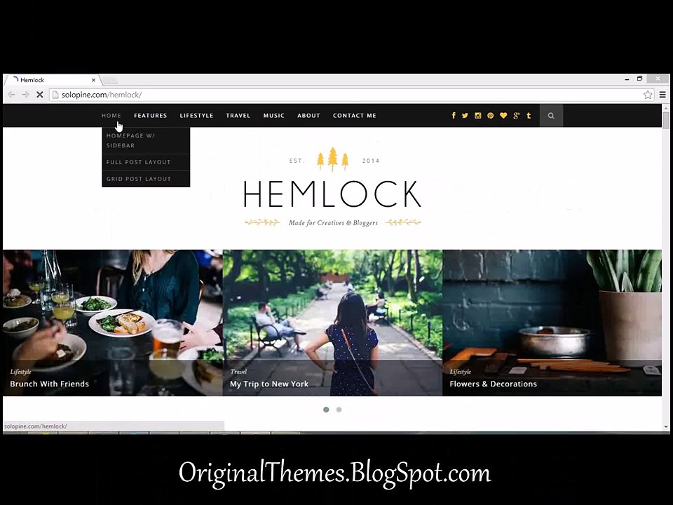 Hemlock WordPress Theme | Hemlock Theme Download