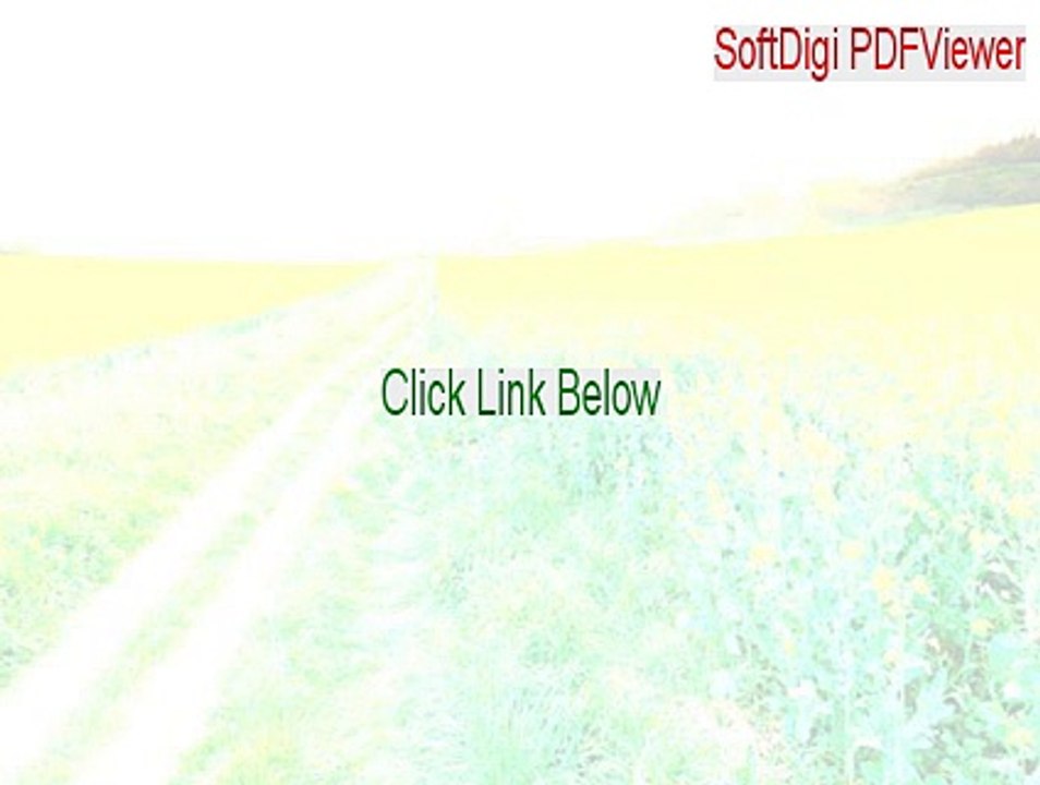 SoftDigi PDFViewer Free Download - Free Download (2015)