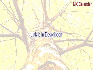 MX Calendar Cracked (Instant Download 2015)