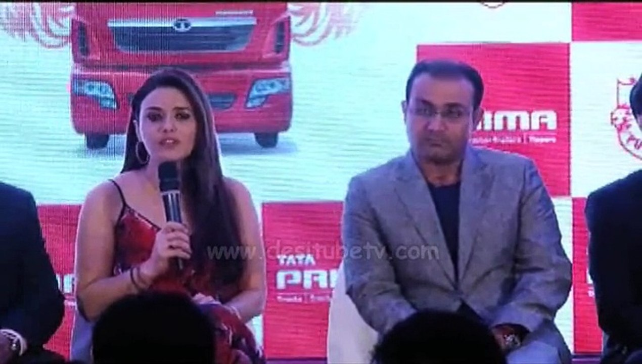 Cricket Team "Kings XI Punjab" Owner Preity Zinta Talks About "Indian Premier League 2015"