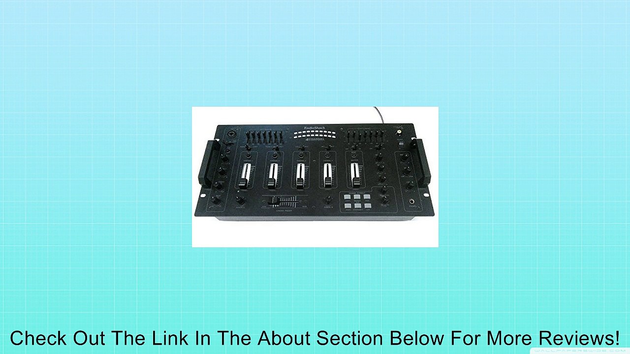 RadioShack 4-Channel (8 Line) Stereo Mixer with Sound Effects, Model 32-118 Review