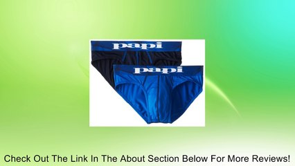 Papi Men's 2-Pack Microfusion Performance Brief Review