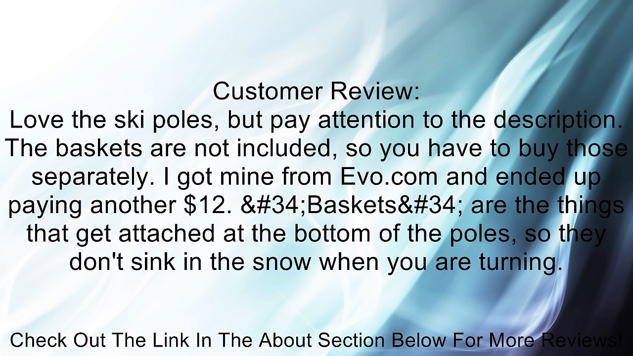 K2 Chic Style Ski Poles Black Womens Review