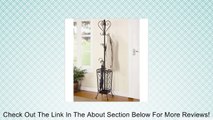 Coaster Home Furnishings 900811 Metal Coat Rack with Umbrella Stand, Antique Brown Review