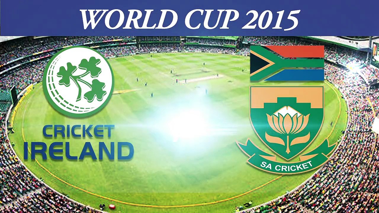 2015 WC SA vs IRE Hashim Amlas 159 vs Ireland