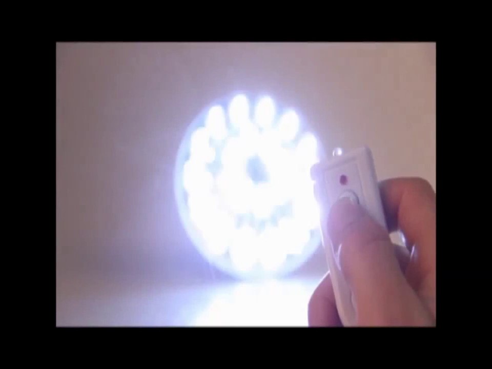 Uzaktan Kumandalı Şarjlı Led Lamba BittiSon.com