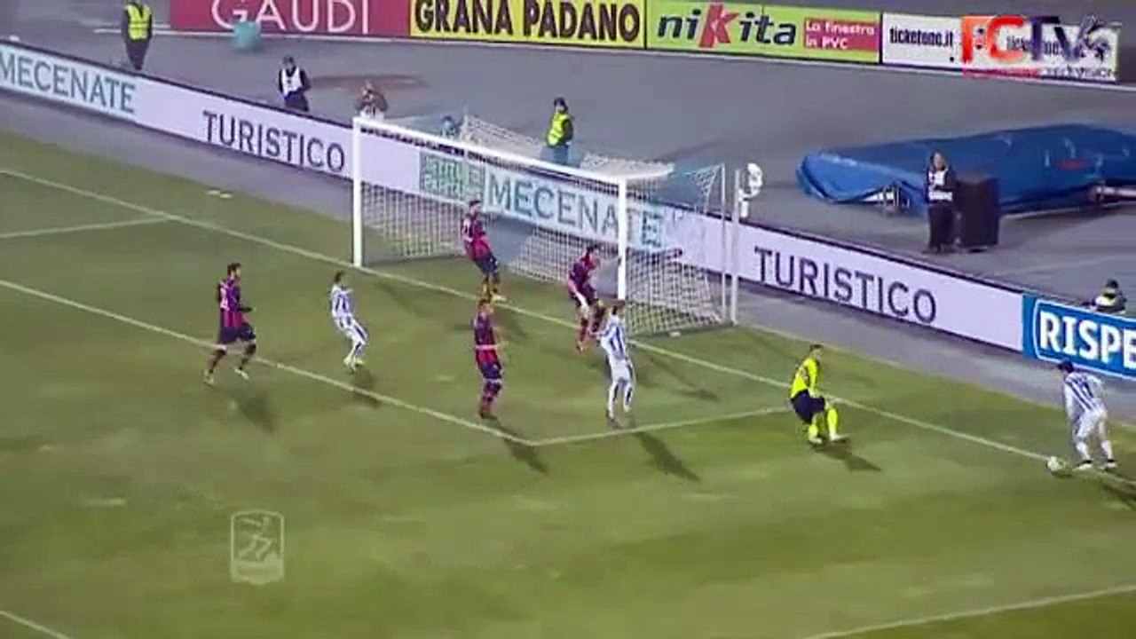 Pescara-Crotone, il video