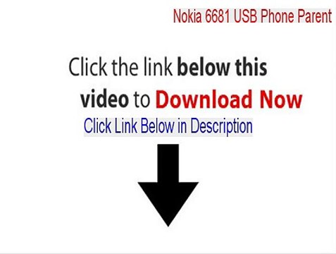 Nokia 6681 USB Phone Parent Keygen (Instant Download 2015)