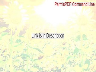 ParmisPDF Command Line Download (Download Here 2015)