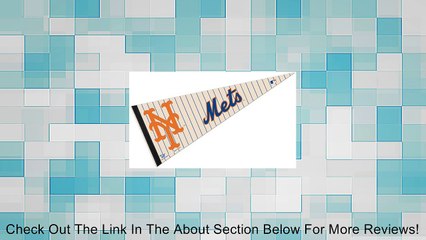 New York Mets Official MLB 29 inch Pennant Review