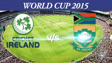 2015 WC SA vs IRE: Hashim Amla's 159 vs Ireland