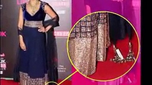 Bipasha Basu Adjusting Her Dress.