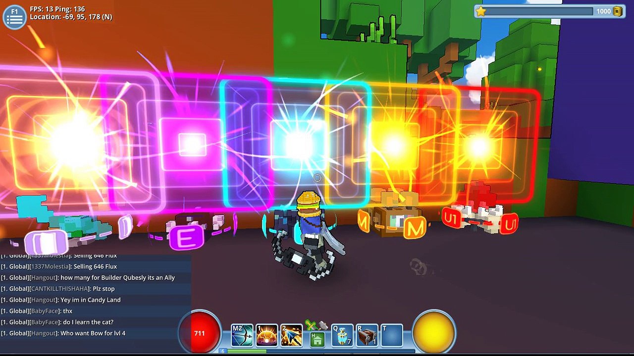 Trove going to break all the Blocks and Stones