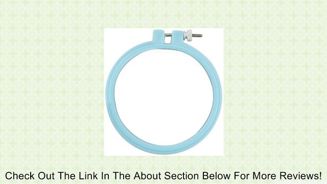 Hoop-La 14401.004 Embroidery Hoop, 4-Inch ( Colors may vary ) Review