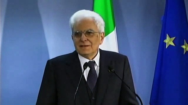 Bruxelles - Mattarella incontra la stampa al termine della visita (03.03.15)