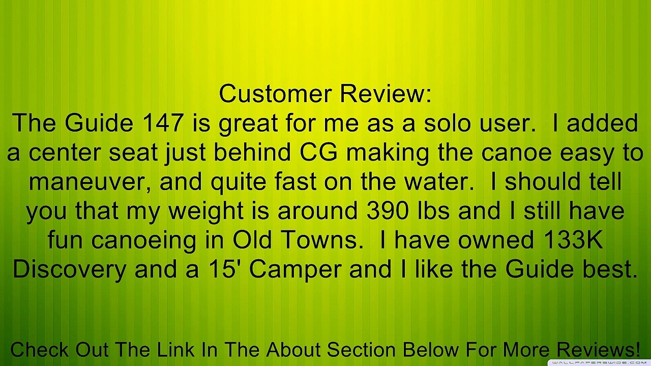 Old Town Guide 147 Recreational Canoe Green 14 Feet 7 Inches Canoeing Sports Outdoors Fcteutonia05 De