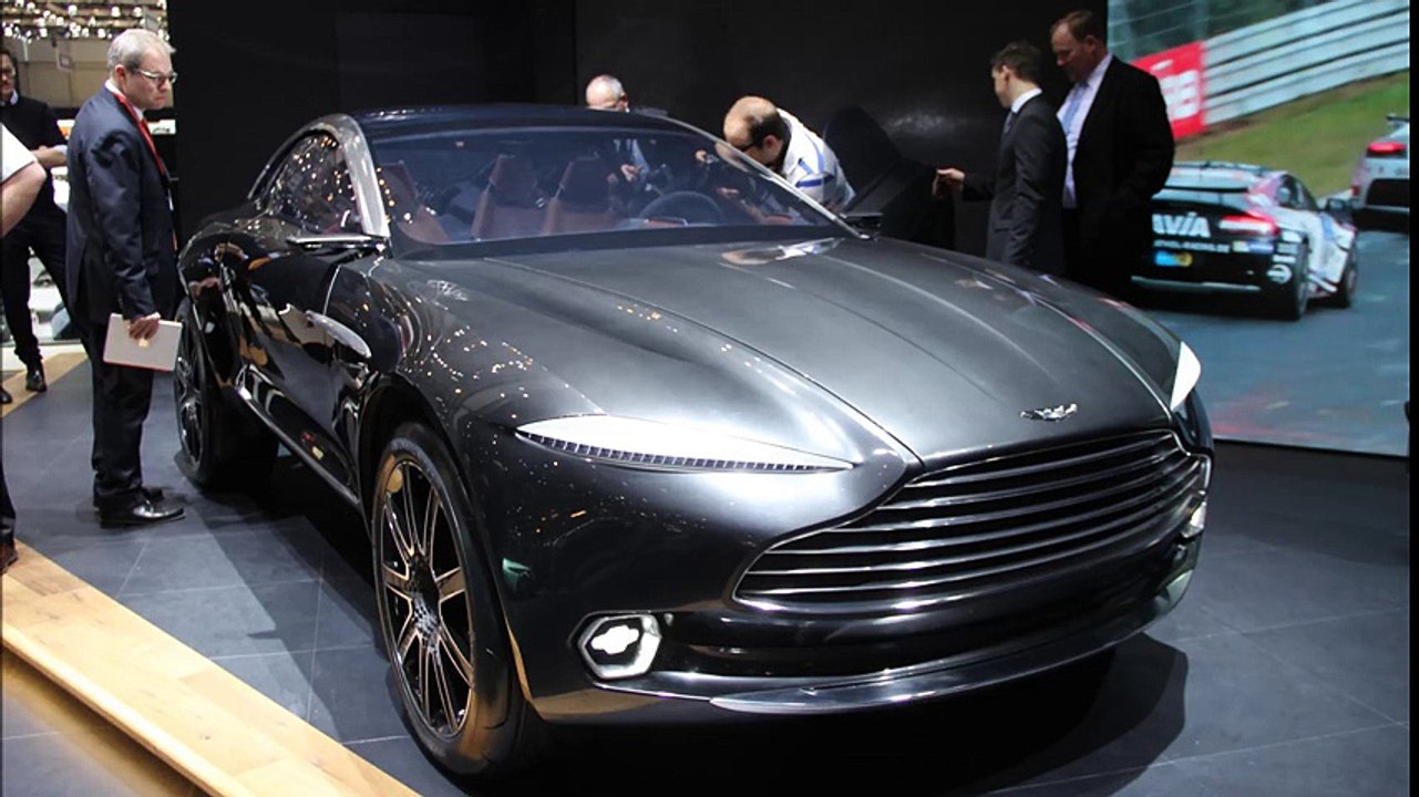Salon Genève 2015 : l'Aston Martin DBX Concept en vidéo