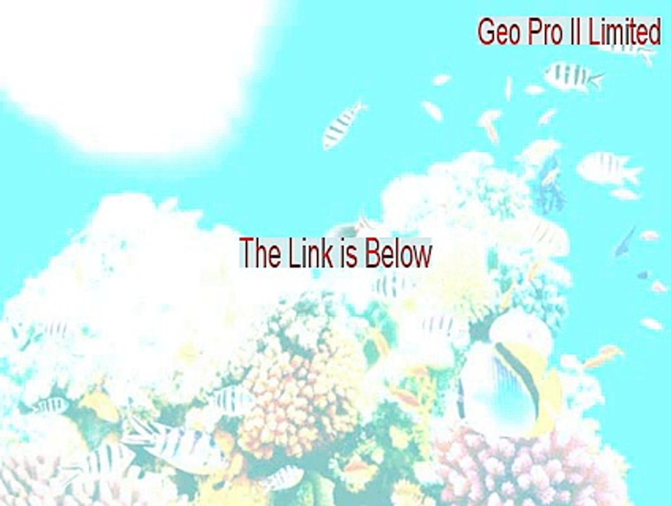 Geo Pro II Limited Cracked [Download Now 2015]