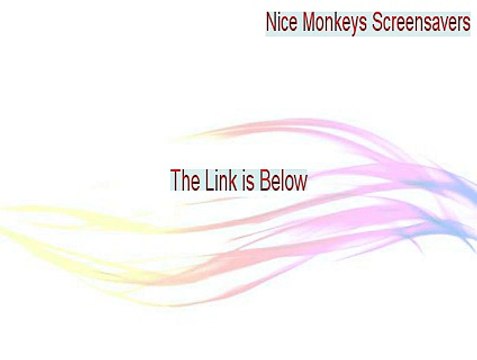 Nice Monkeys Screensavers Download [Nice Monkeys Screensavers 2015]