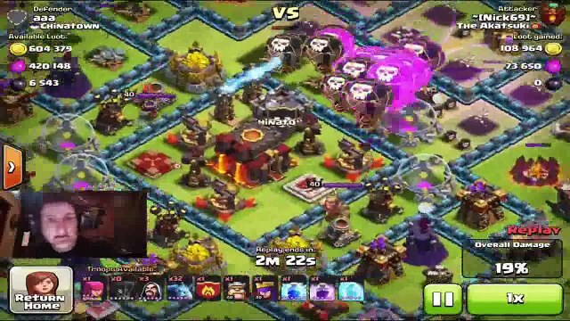 Mes 5 meilleurs pillages sur des villages maxed en assurant 2 etoiles!