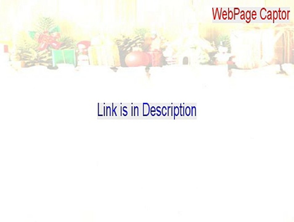 WebPage Captor Keygen - Download Here (2015)