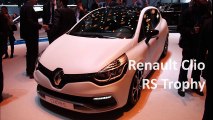 Salon Genève 2015 : la Renault Clio RS Trophy en vidéo