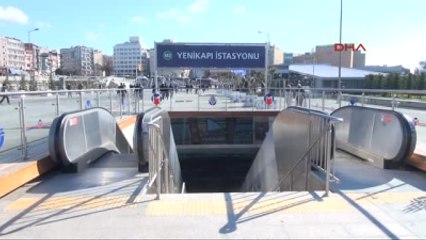 Yenikapı Metro Seferleri Durdu
