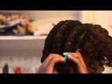 ♡ Tuto coiffure: curly fro (afro bouclé) | Design Essentials | Obtenir des boucles sans chaleur ♡