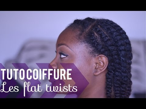 Comment réaliser des Flat Twists / Vanilles couchées parfaites | Tuto coiffure