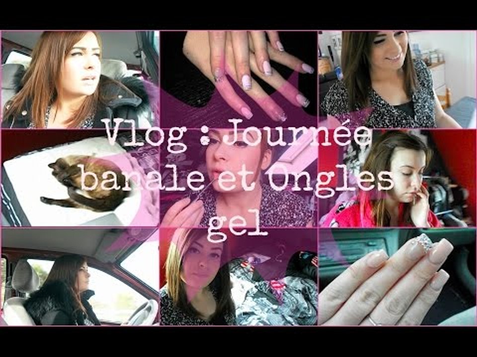 ✿ [ VLOG n° 7 ] : Journée banale + ongles en gel