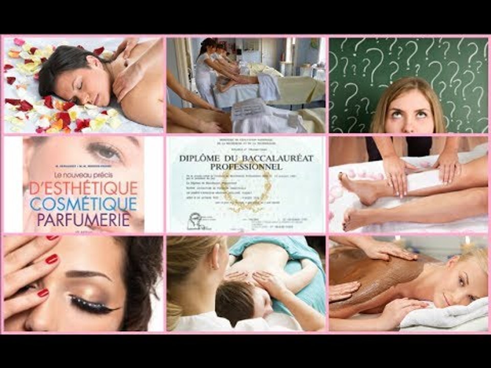 ✿ Le bac pro esthétique : examen, cours, stages .. (1ère partie)