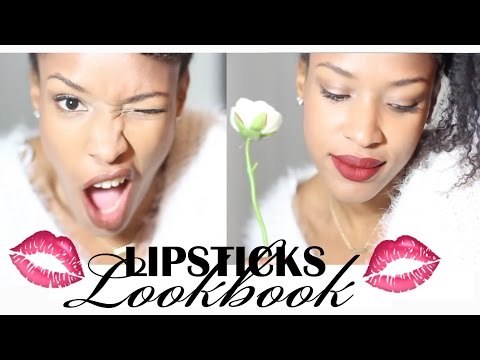 Winter Lipsticks Lookbook // Mes lèvres d'HIVER